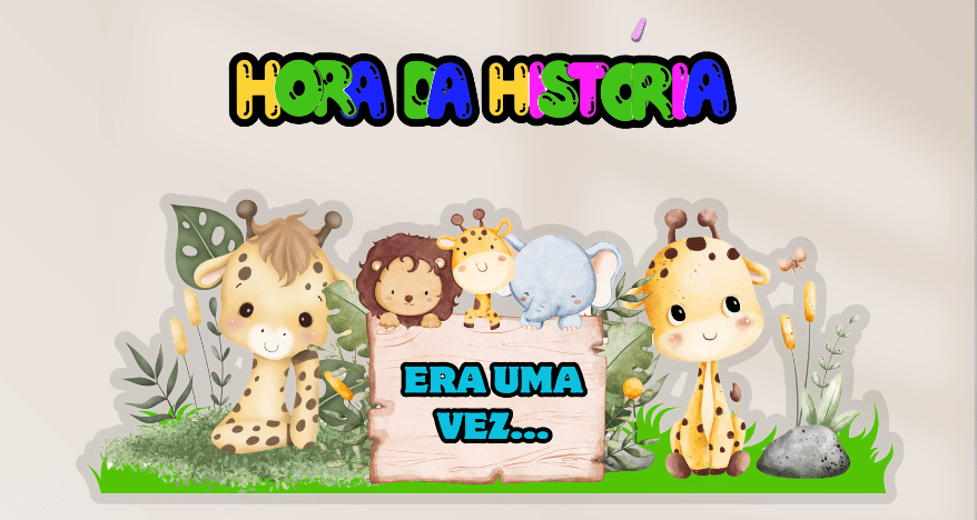 painel hora da história para cantinho da leitura pra imprimir pdf gratis