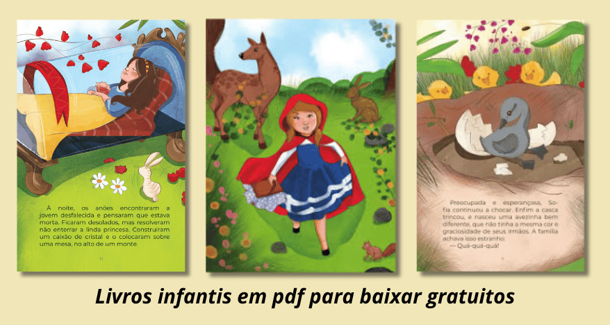 Livro Infantil Ilustrado PDF Download Grátis