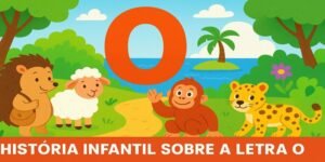 história infantil letra o