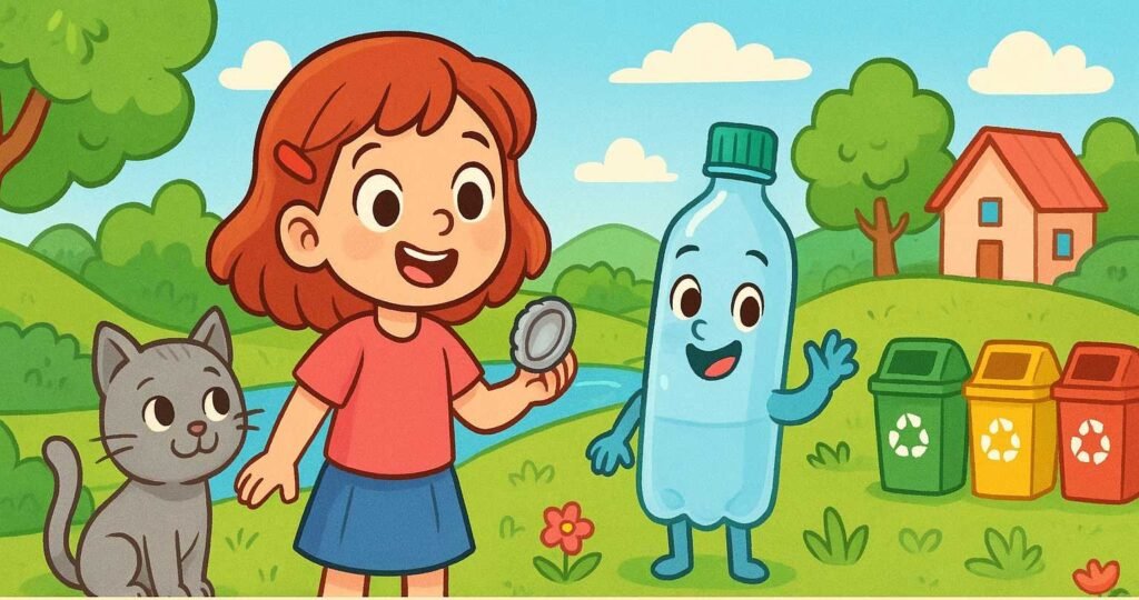 história infantil sobre reciclagem