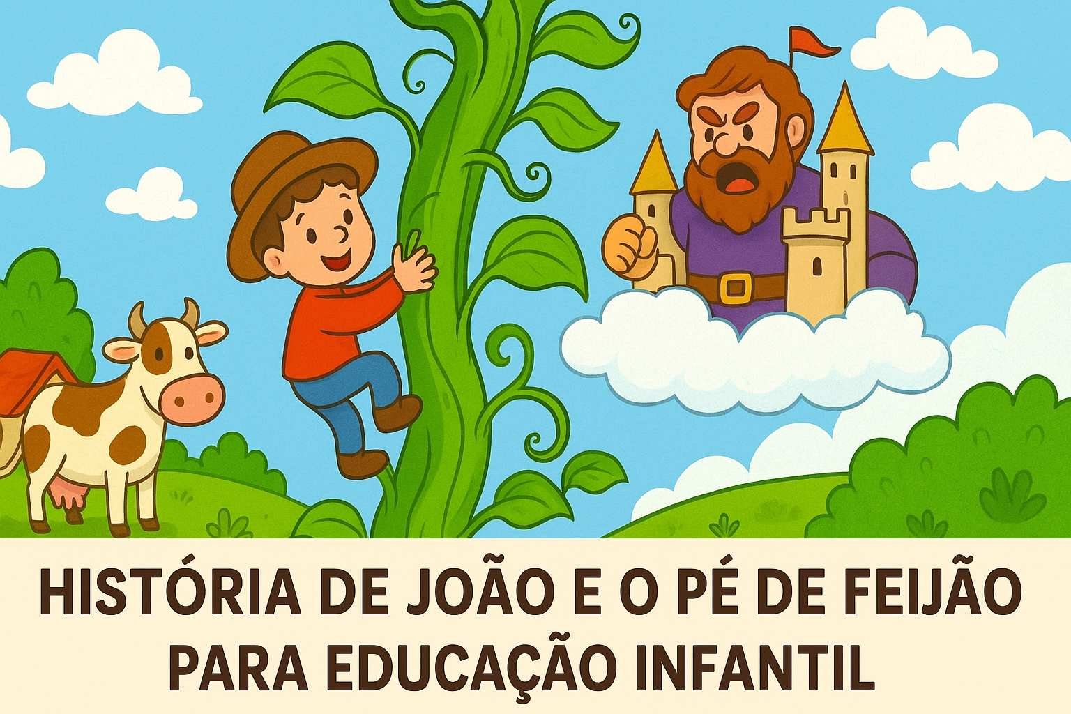 História De João E O Pé De Feijão Para Educação Infantil - Curso ...