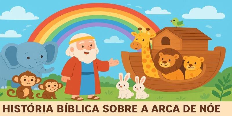 história infantil sobre a arca de noé
