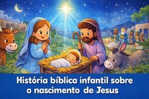 história bíblica infantilo nascimento de Jesus