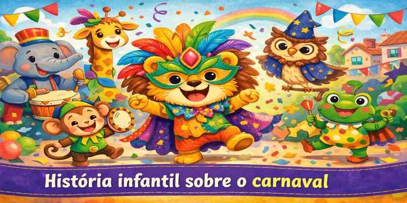 História infantil sobre o carnaval