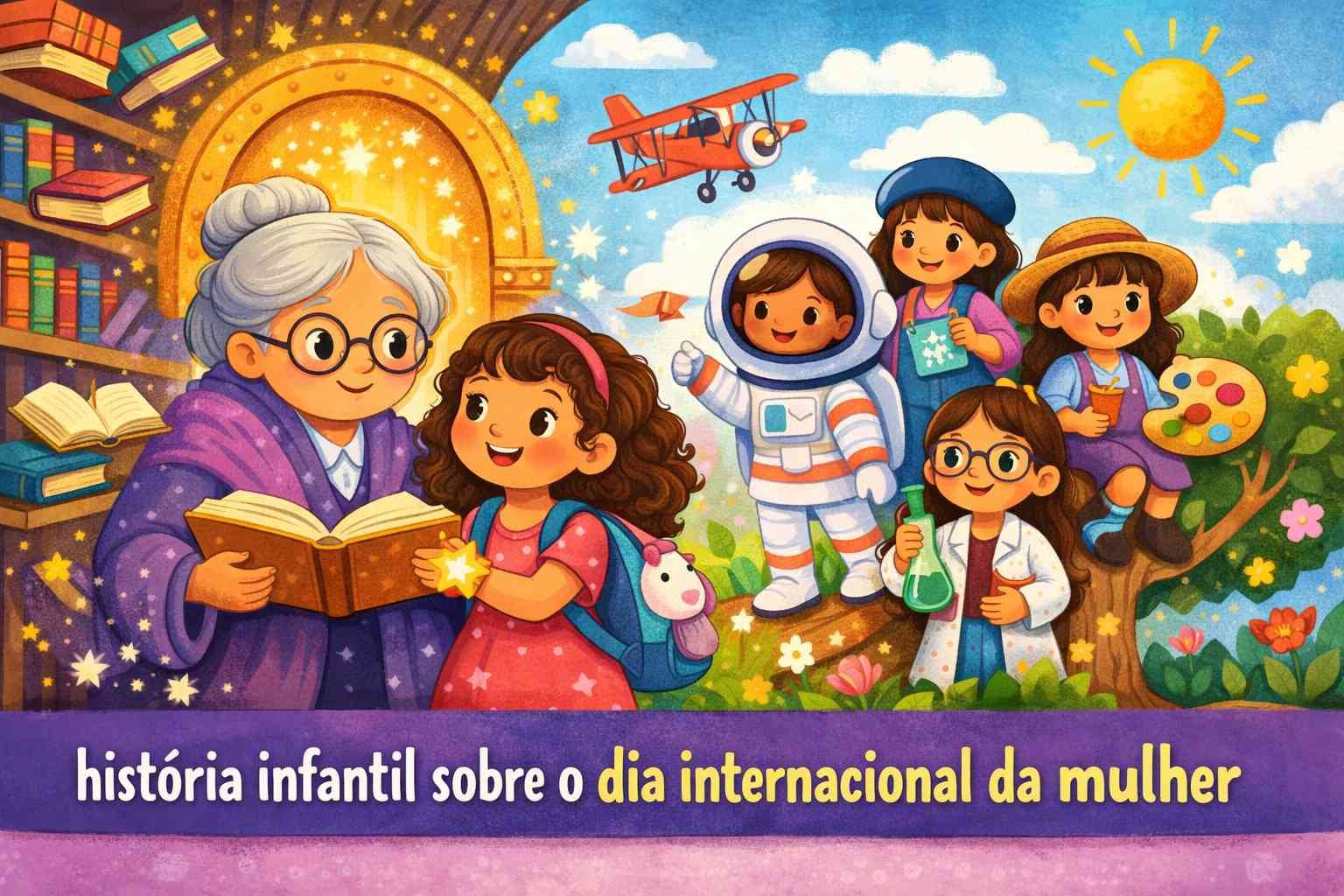 História Infantil Sobre O Dia Internacional Da Mulher - Curso Contação ...