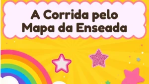 Capa da história infantil A Corrida pelo Mapa da Enseada