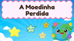 Capa da história infantil A Moedinha Perdida