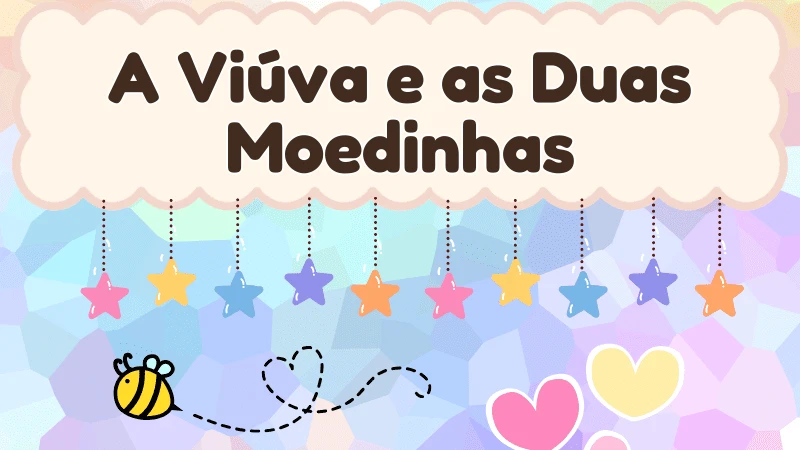 Capa da história infantil A Viúva e as Duas Moedinhas