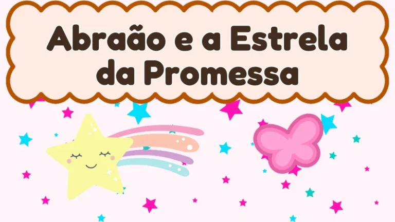 Capa da história infantil Abraão e a Estrela da Promessa
