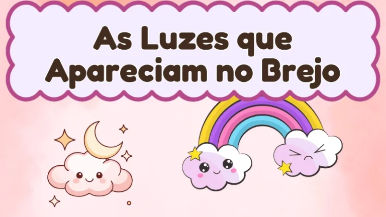 Capa da história infantil As Luzes que Apareciam no Brejo