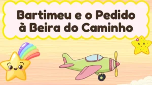 Capa da história infantil Bartimeu e o Pedido à Beira do Caminho