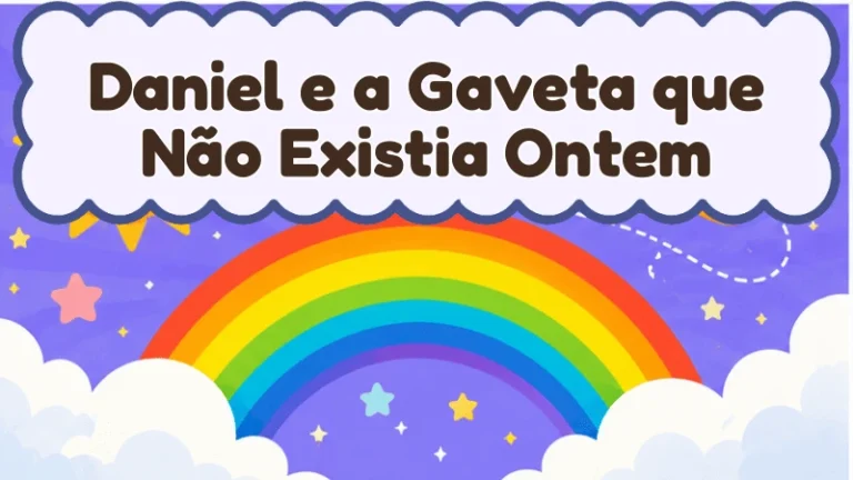 Capa da história infantil Daniel e a Gaveta que Não Existia Ontem
