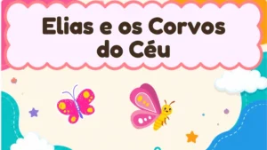 Capa da história infantil Elias e os Corvos do Céu