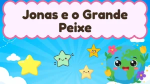 Capa da história infantil Jonas e o Grande Peixe
