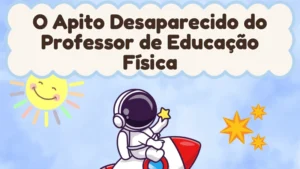 Capa da história infantil O Apito Desaparecido do Professor de Educação Física