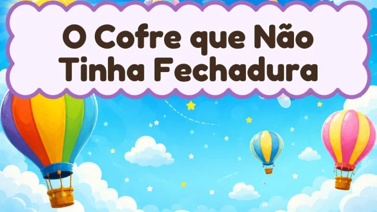Capa da história infantil O Cofre que Não Tinha Fechadura