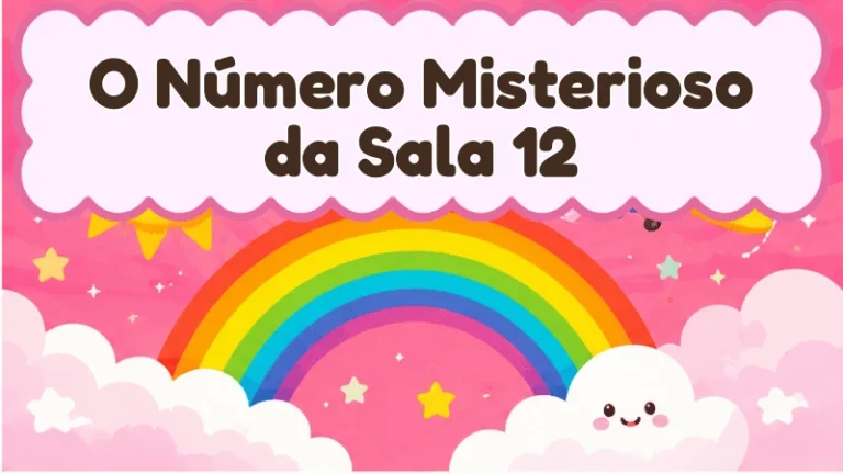 Capa da história infantil O Número Misterioso da Sala 12