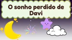 Capa da história infantil O sonho perdido de Davi