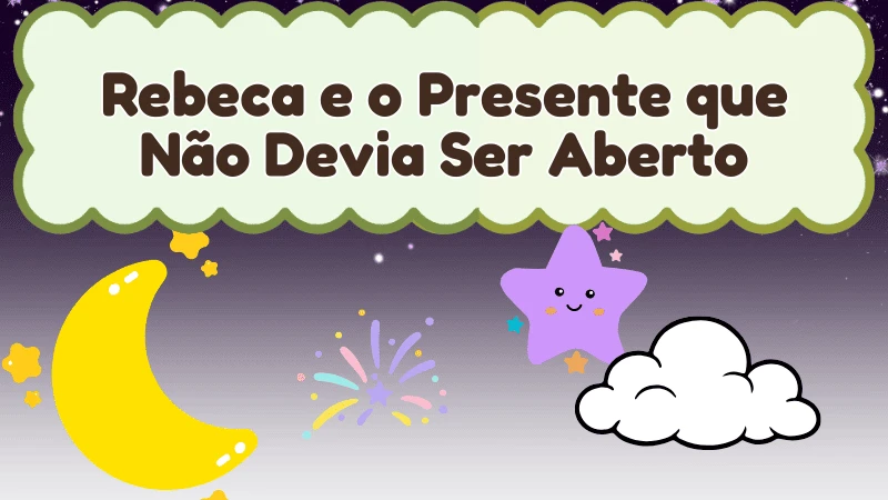 Rebeca e o Presente que Não Devia Ser Aberto